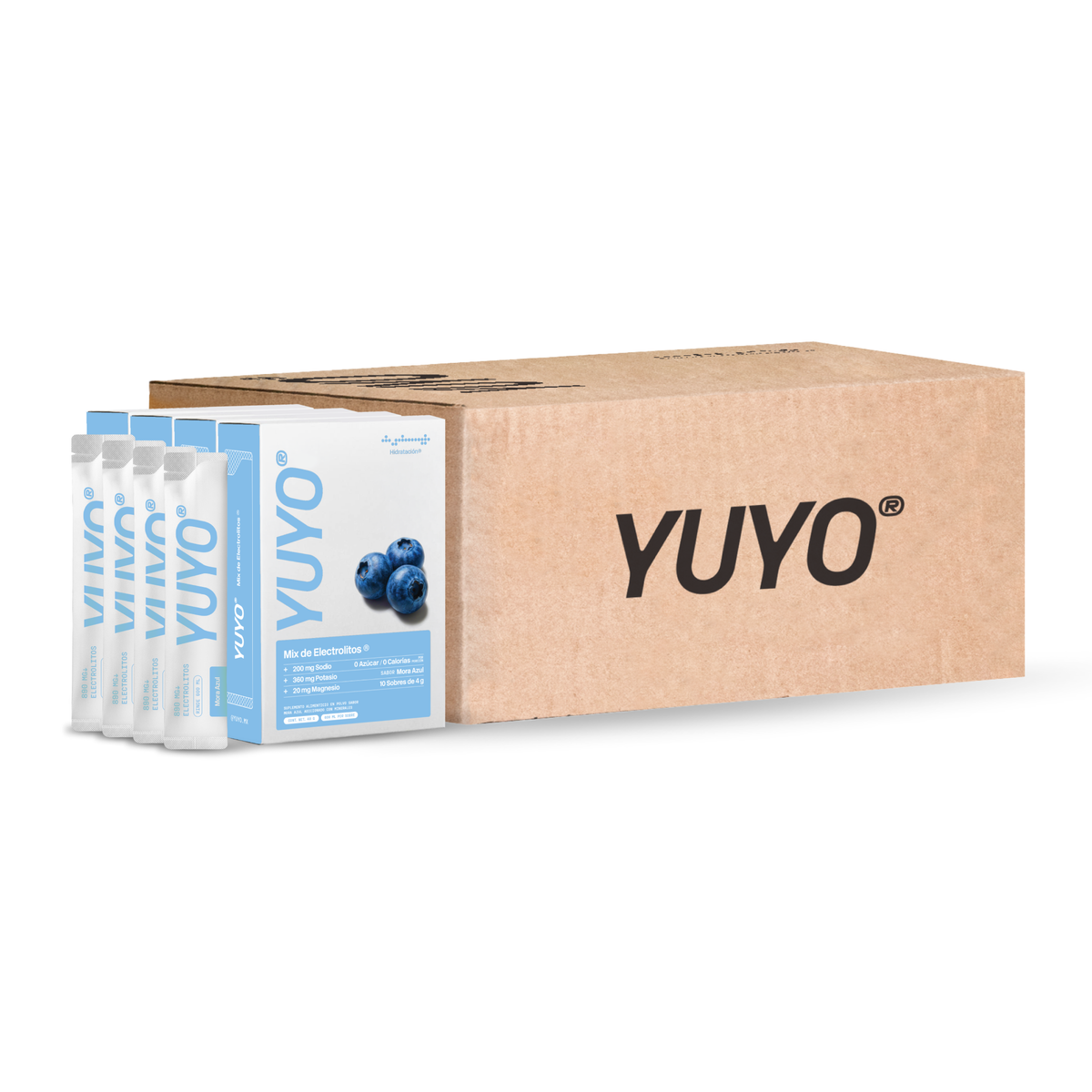 Mix de Electrolitos [32 pack] Mora Azul