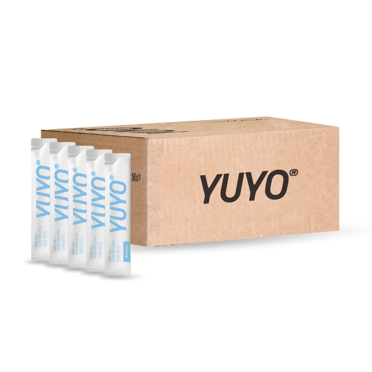 Mix de Electrolitos Industrial [320 Pack] Mora Azul