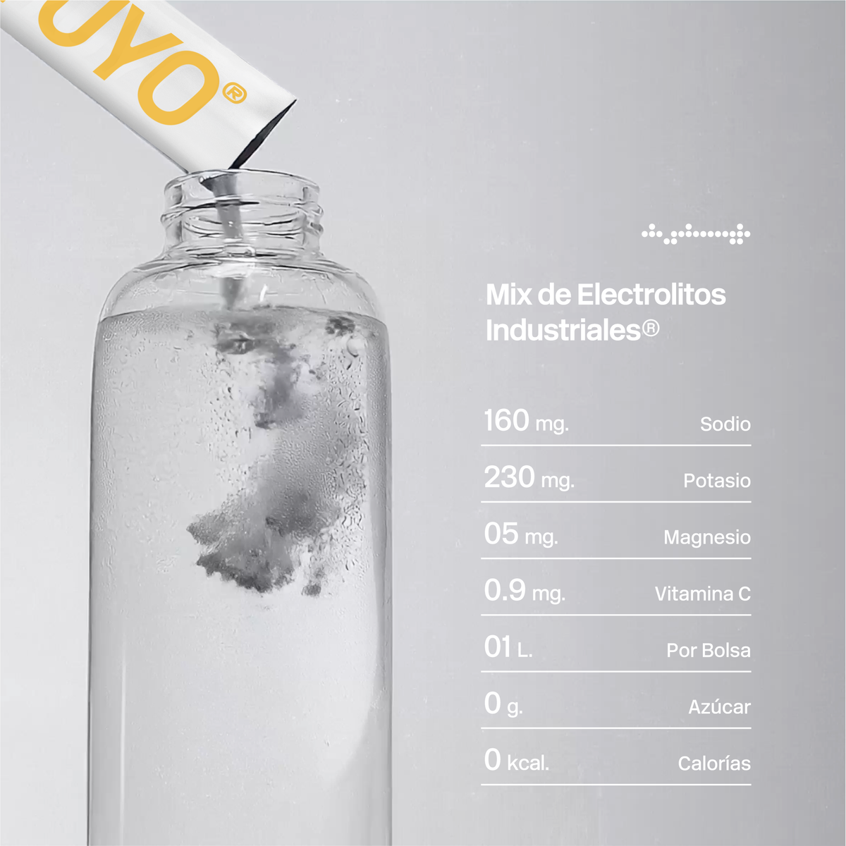 Mix de Electrolitos Industrial [320 Pack] Naranja