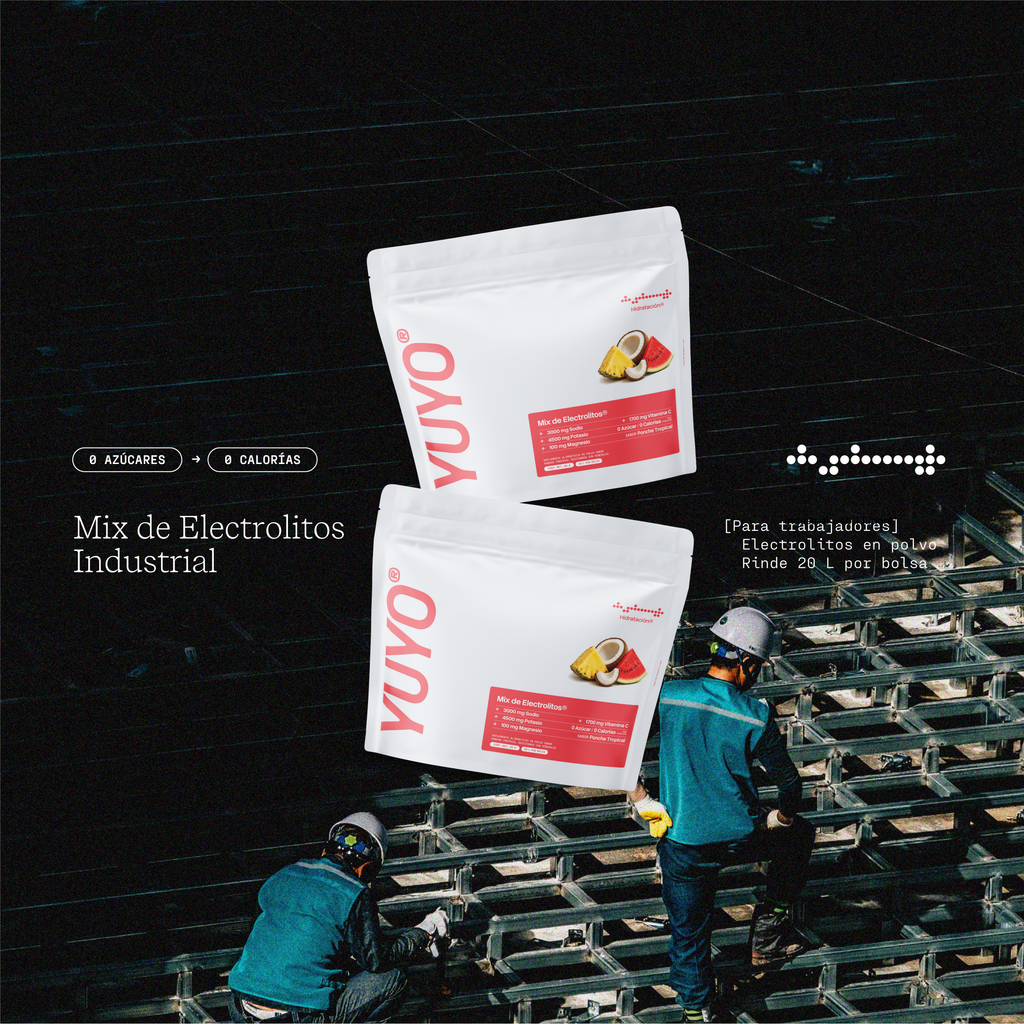 Mix de Electrolitos Industrial [20 Pack] Ponche Tropical