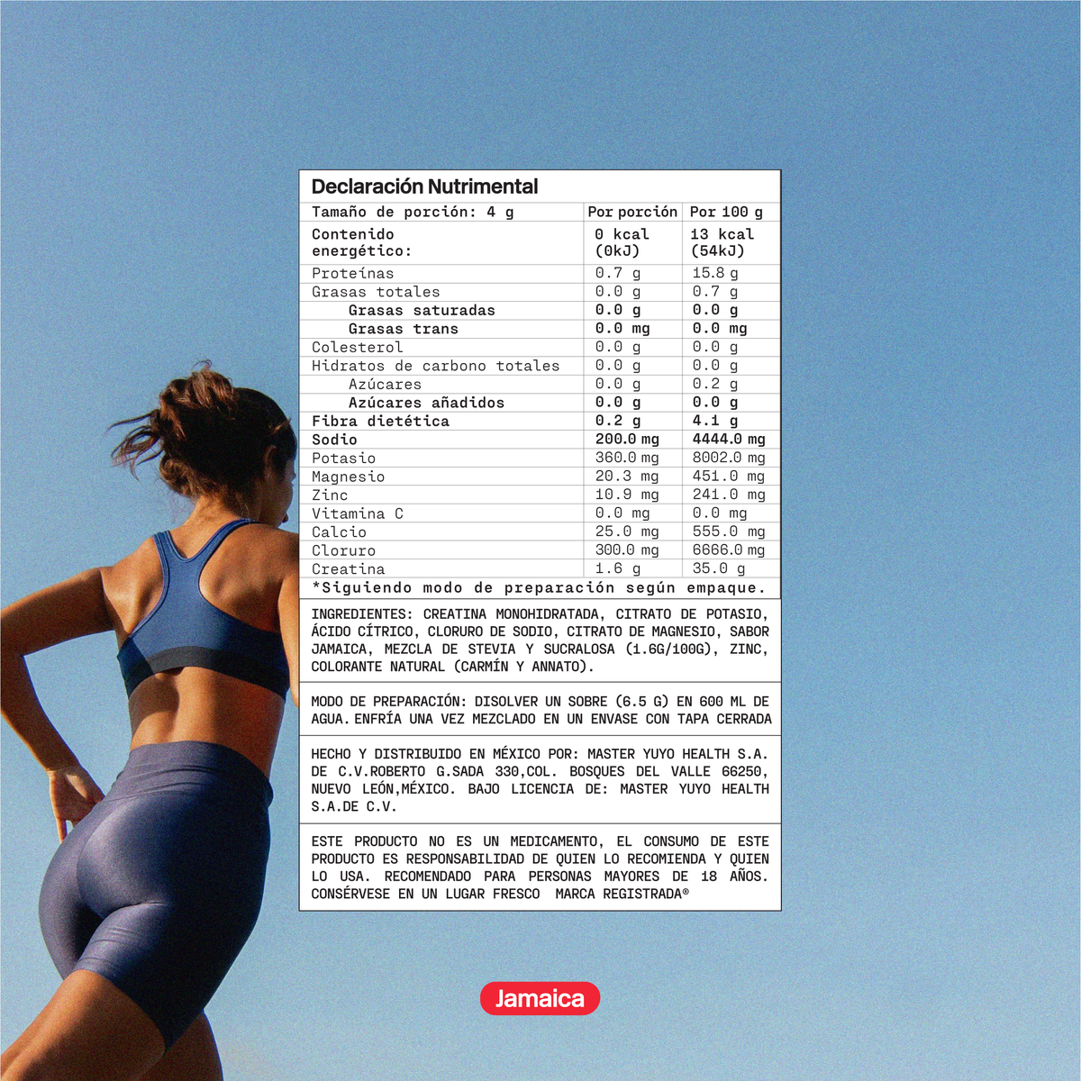 Mix de Electrolitos [4 pack] Jamaica
