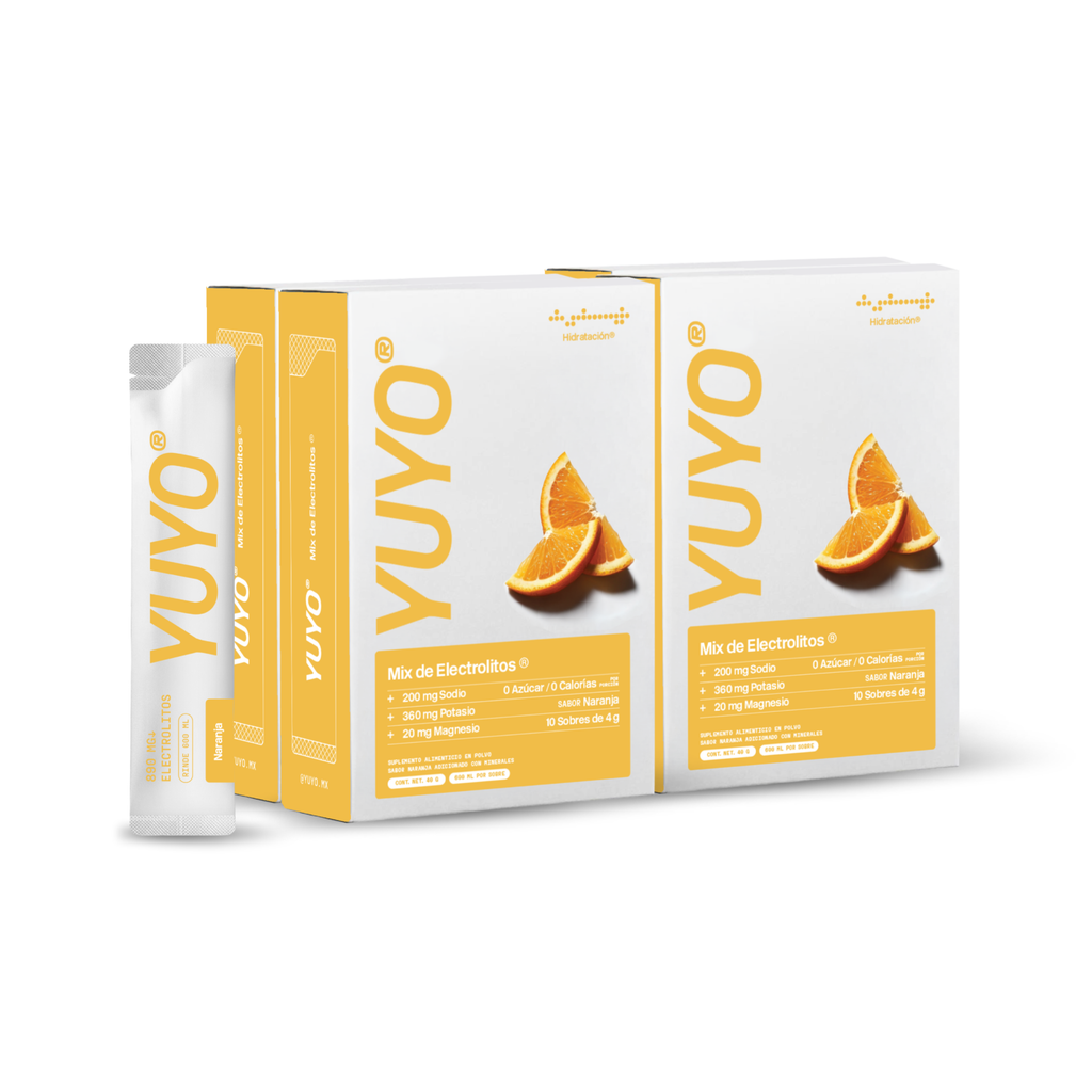 Mix de Electrolitos [4 pack] Naranja